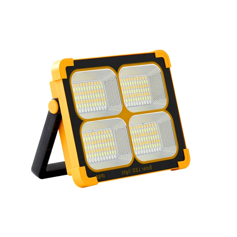 ضوء الفيضانات LED بالطاقة الشمسية المحمولة