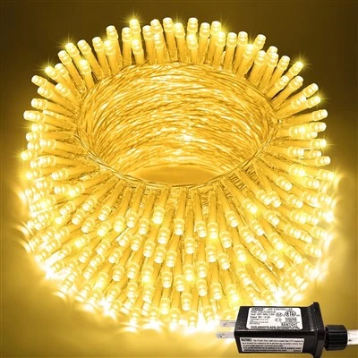 100led/200led/300led في الهواء الطلق مقاوم للماء أضواء سلسلة عيد الميلاد