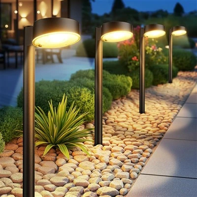 12 مصباح LED أكثر سطوعًا للمسارات الشمسية في الهواء الطلق