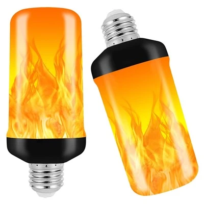 لمبة ضوء تأثير اللهب LED