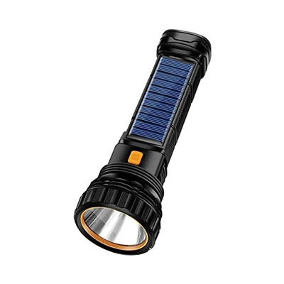 كشاف LED قابل لإعادة الشحن بالطاقة الشمسية