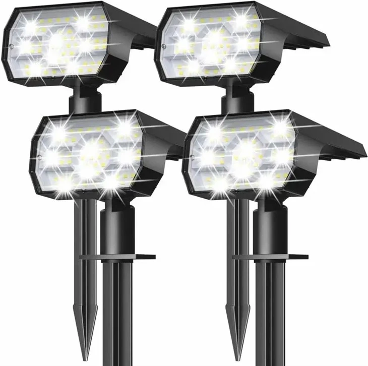 IP68 مقاوم للماء 56 أضواء LED للطاقة الشمسية في الهواء الطلق